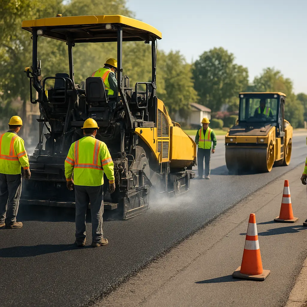 Asphalt resurfacing